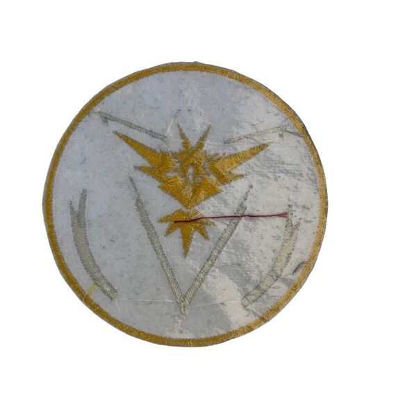 Pokémon Go Team Instinct Embroidered Patch - Picture 3 of 3